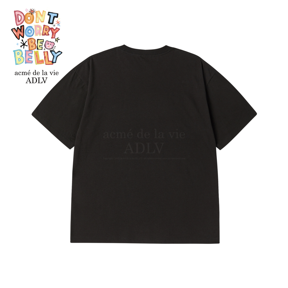 acmé de la vie X BELLYGOM METAL BELLY SHORT SLEEVE T-SHIRT