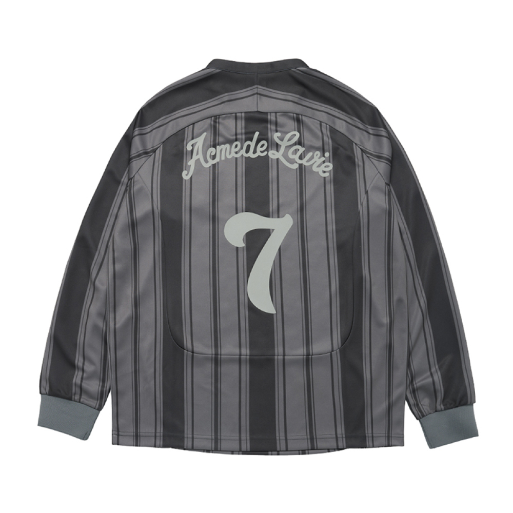 ADLV ♥ STRIPE FOOTBALL JERSEY LONG SLEEVE T-SHIRT acmé de la vie ADLV STRIPE FOOTBALL JERSEY LONG SLEEVE T