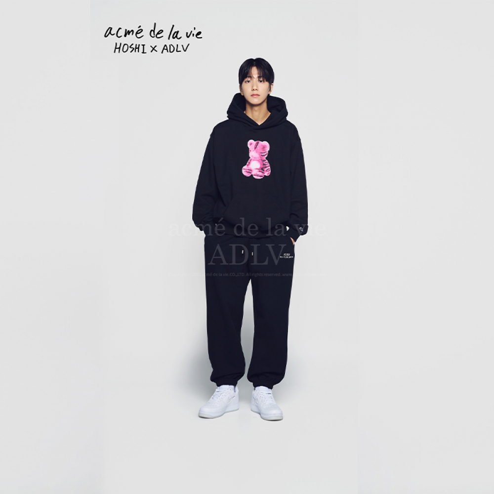 HOSHI X acmé de la vie] TIGER FIGURE HOODIE BLACK AU$209.00