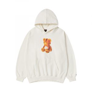 [HOSHI X acmé de la vie]  TIGER FIGURE HOODIE CREAM