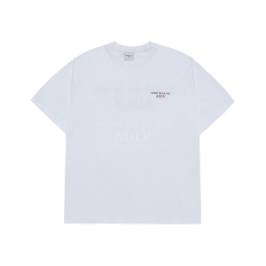 PIXEL BASIC LOGO SHORT SLEEVE T-SHIRT WHITE