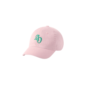 KIDS COLOR POINT SMALL SYMBOL BALL CAP-LIGHT PINK