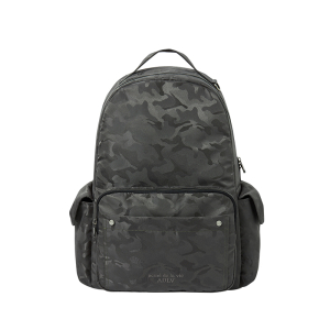 CAMOUFLAGE SIDE POCKET BACKPACK KHAKI