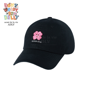 acmé de la vie X BELLYGOM CLOVER BELLY BALL CAP BLACK