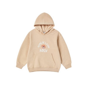 KIDS TEDDY BEAR (BEAR DOLL) HOODIE-LIGHT BEIGE