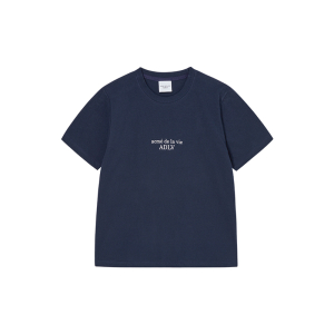 BASIC LOGO WOMAN SHORT SLEEVE T-SHIRT DARK NAVY