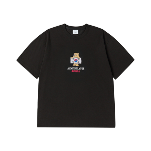 ADLV BEAR FOR KOREA SHORT SLEEVE T-SHIRT BLACK