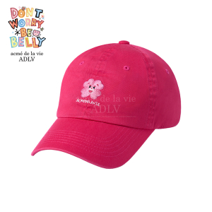 acmé de la vie X BELLYGOM CLOVER BELLY BALL CAP PINK