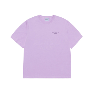 BASIC LOGO SEASON3 SHORT SLEEVE T-SHIRT LIGHT PURPLE