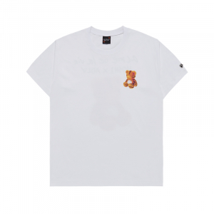 [HOSHI X acmé de la vie]  TIGER FIGURE SHORT SLEEVE T-SHIRT WHITE