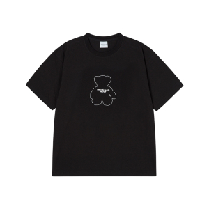 BEAR DOLL LINE ARCHIVE SHORT SLEEVE T-SHIRT BLACK