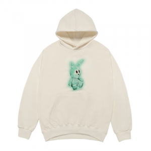 [acmé de la vie X HOSHI]  RETRO RABBIT HOODIE CREAM