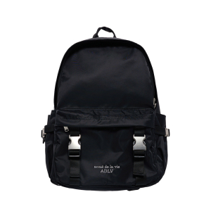 DOUBLE BUCKLE CITY BACKPACK BLACK