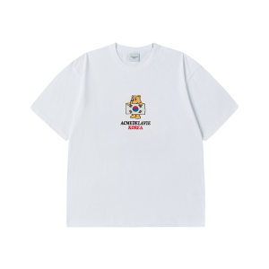 ADLV BEAR FOR KOREA SHORT SLEEVE T-SHIRT WHTIE