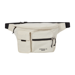 RIPSTOP TRAVEL WAIST BAG IVORY