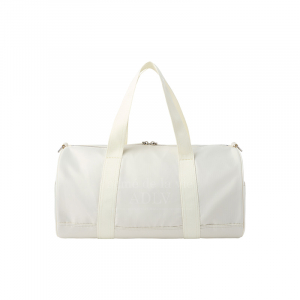 BASIC LOGO RIPSTOP TWO-WAY DUFFEL BAG IVORY