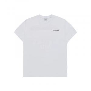 BOLD FONT LOGO SHORT SLEEVE T-SHIRT (OVERSEAS EXCLUSIVE) WHITE