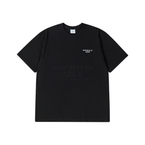 PIXEL BASIC LOGO SHORT SLEEVE T-SHIRT BLACK