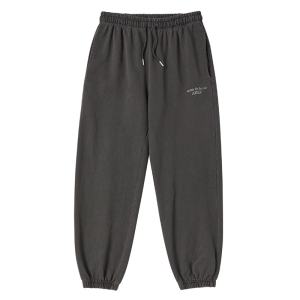 [acmé de la vie X HOSHI] PIGMENT BASIC LOGO JOGGER PANTS CHARCOAL