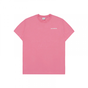 BOLD FONT LOGO SHORT SLEEVE T-SHIRT (OVERSEAS EXCLUSIVE) PINK