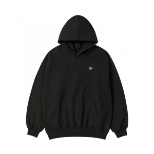 [HOSHI X acmé de la vie]  WAPPEN HOODIE BLACK