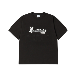 ADLV BUNNY SHORT SLEEVE T-SHIRT BLACK