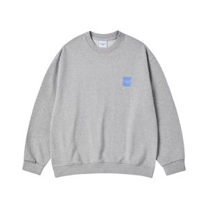 [acmé de la vie X HOSHI] BOX BASIC LOGO SWEATSHIRT MELANGE