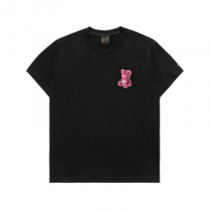 [HOSHI X acmé de la vie]  TIGER FIGURE SHORT SLEEVE T-SHIRT  BLACK