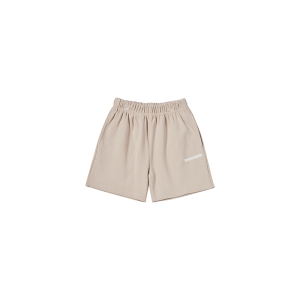 KIDS BLADE LOGO SHORT PANTS DARK BEIGE