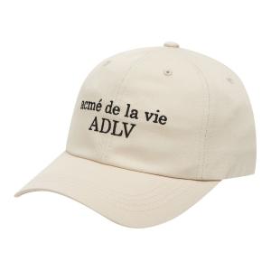 ADLV BASIC BALL CAP BEIGE