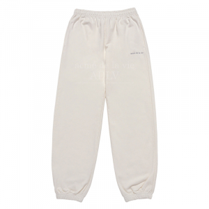 [acmé de la vie X HOSHI]  BASIC BIO WASHING PANTS CREAM